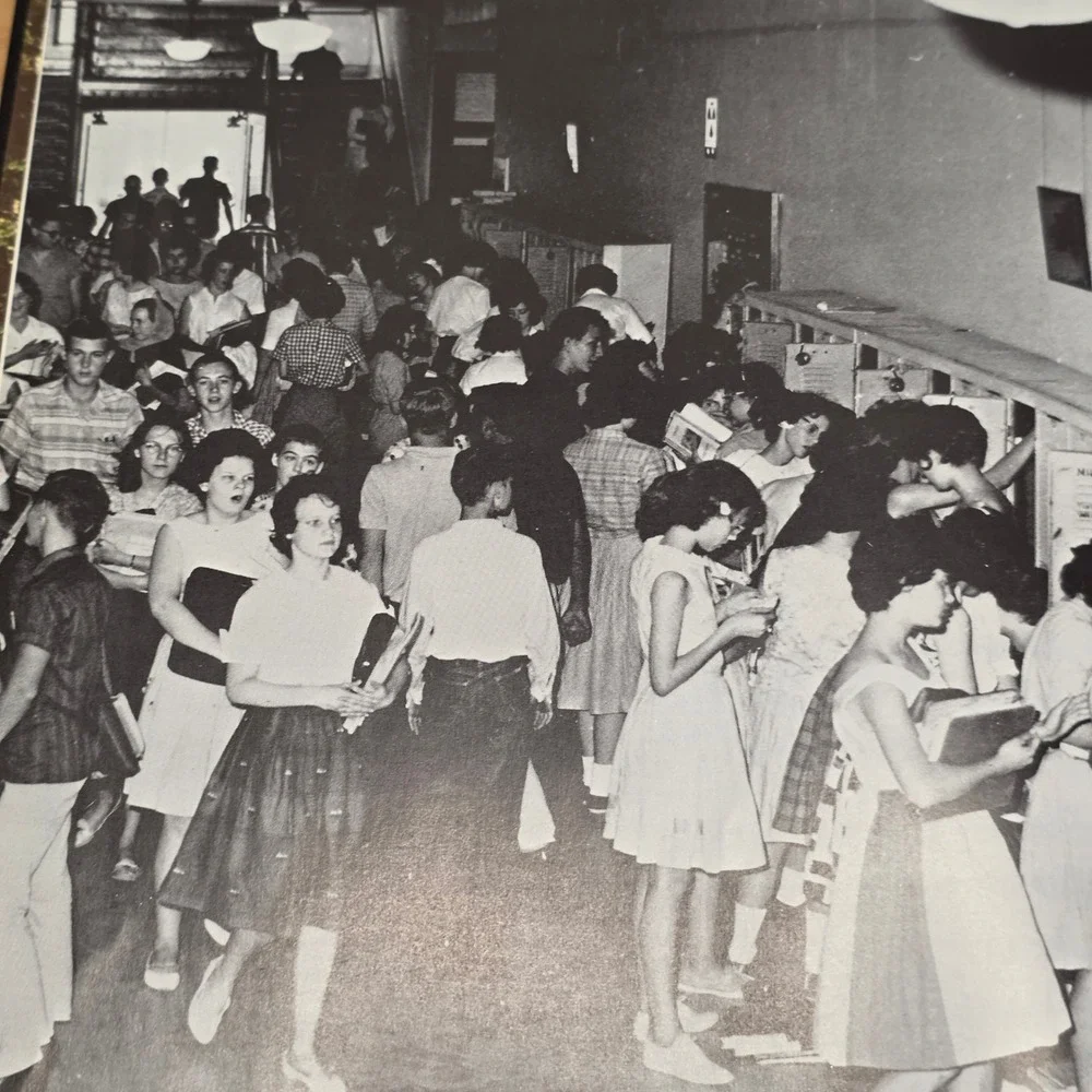1963 Lagondan Yearbook Winfield High School Kansas Vintage School Memorabilia‎